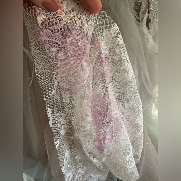 Mac Duggal 20259 Feather Embellished Evening Dress sz 6 - Picture 15 of 15